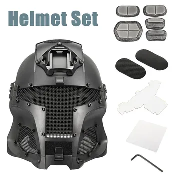 ABS Integrated Retro Sport Warrior Full Face Mesh Helmet Shield Iron Warrior Tactical Outdoor Retro Motorcycle 4 Colors
ABS Integrated Retro Sport Warrior Full Face Mesh Helmet Shield Iron Warrior Tactical Outdoor Retro Motorcycle 4 Colors