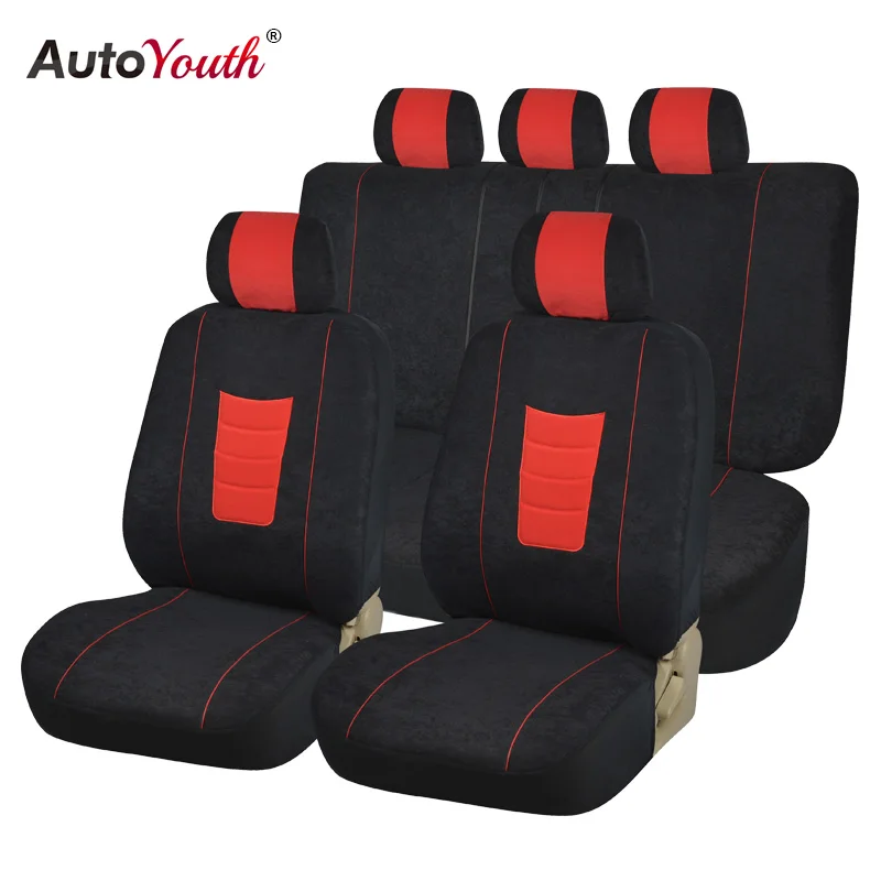 AUTOYOUTH New Fashion Velvet Full Car Seat Covers Universal Fit Most Car-Styling Black Seat Cover Car Seat Protector
AUTOYOUTH New Fashion Velvet Full Car Seat Covers Universal Fit Most Car-Styling Black Seat Cover Car Seat Protector