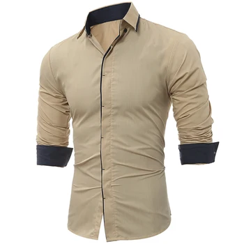 2018 Brand New Men Shirt Male Dress Shirts Men's Fashion Casual Long Sleeve Solid Business Formal Shirt Camisa Social Masculina
2018 Brand New Men Shirt Male Dress Shirts Men's Fashion Casual Long Sleeve Solid Business Formal Shirt Camisa Social Masculina