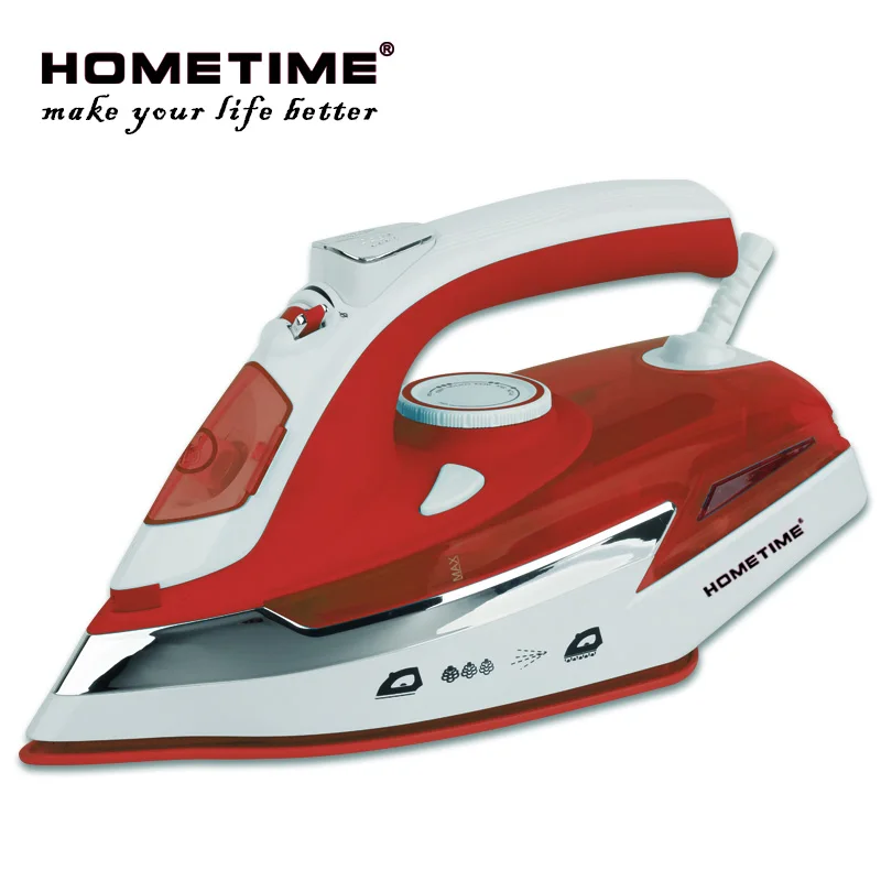 HOMETIME Household Electric Iron Steam Iron Ceramic Base Plate Five-Stage Adjustment Hand-held Clothes Ironing Machine
HOMETIME Household Electric Iron Steam Iron Ceramic Base Plate Five-Stage Adjustment Hand-held Clothes Ironing Machine