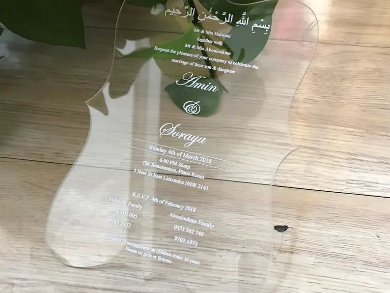 Acrylic Wedding Invitation, Invitation Card, Acrylic Wedding Invitation, Luxury Wedding Invitation
Acrylic Wedding Invitation, Invitation Card, Acrylic Wedding Invitation, Luxury Wedding Invitation