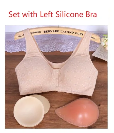 Surgical Resection False Breast After Breast Surgery Artificial Prosthesis Left or Right Breast Bra Cancer Sergery Bra Set D1009
Surgical Resection False Breast After Breast Surgery Artificial Prosthesis Left or Right Breast Bra Cancer Sergery Bra Set D1009