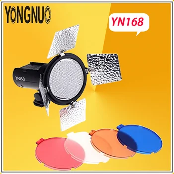 YONGNUO YN168 LED video studio light Camera video shoot with 4 color plate For Canon Nikon DSLR Camcorder Photography Lighting
YONGNUO YN168 LED video studio light Camera video shoot with 4 color plate For Canon Nikon DSLR Camcorder Photography Lighting