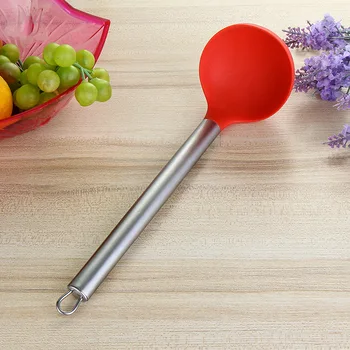 7 Steel Handle pieces set Food Grade Health Silicone Kitchen Utensils Cooking Tool Sets With Stainless
7 Steel Handle pieces set Food Grade Health Silicone Kitchen Utensils Cooking Tool Sets With Stainless