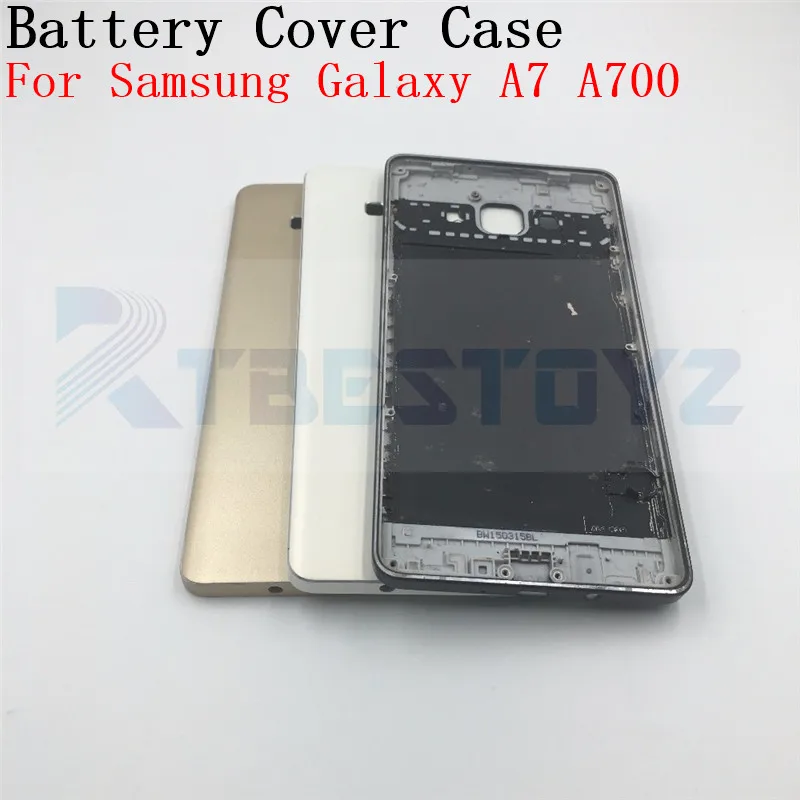 RTBESTOYZ Metallic Material Back Battery Cover Case Door Housing Cover Frame For Samsung Galaxy A7 A700 A7 2015 A7000 SM-A700F
RTBESTOYZ Metallic Material Back Battery Cover Case Door Housing Cover Frame For Samsung Galaxy A7 A700 A7 2015 A7000 SM-A700F