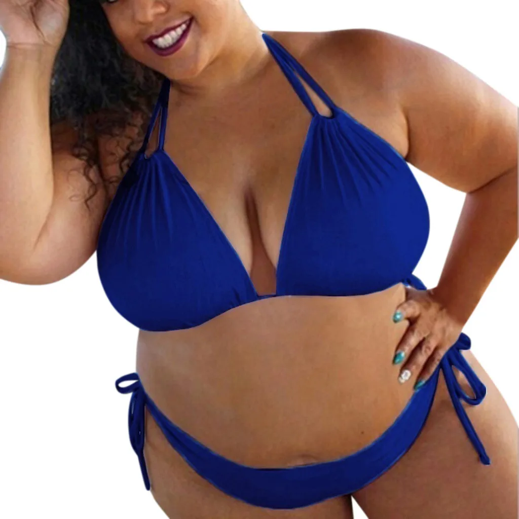 KANCOOLD Swim Clothes Women Sexy Plus Size Solid Color Two Piece Suits Swimwear Women High Waist Halter Summer Bathing Swimsuit
KANCOOLD Swim Clothes Women Sexy Plus Size Solid Color Two Piece Suits Swimwear Women High Waist Halter Summer Bathing Swimsuit