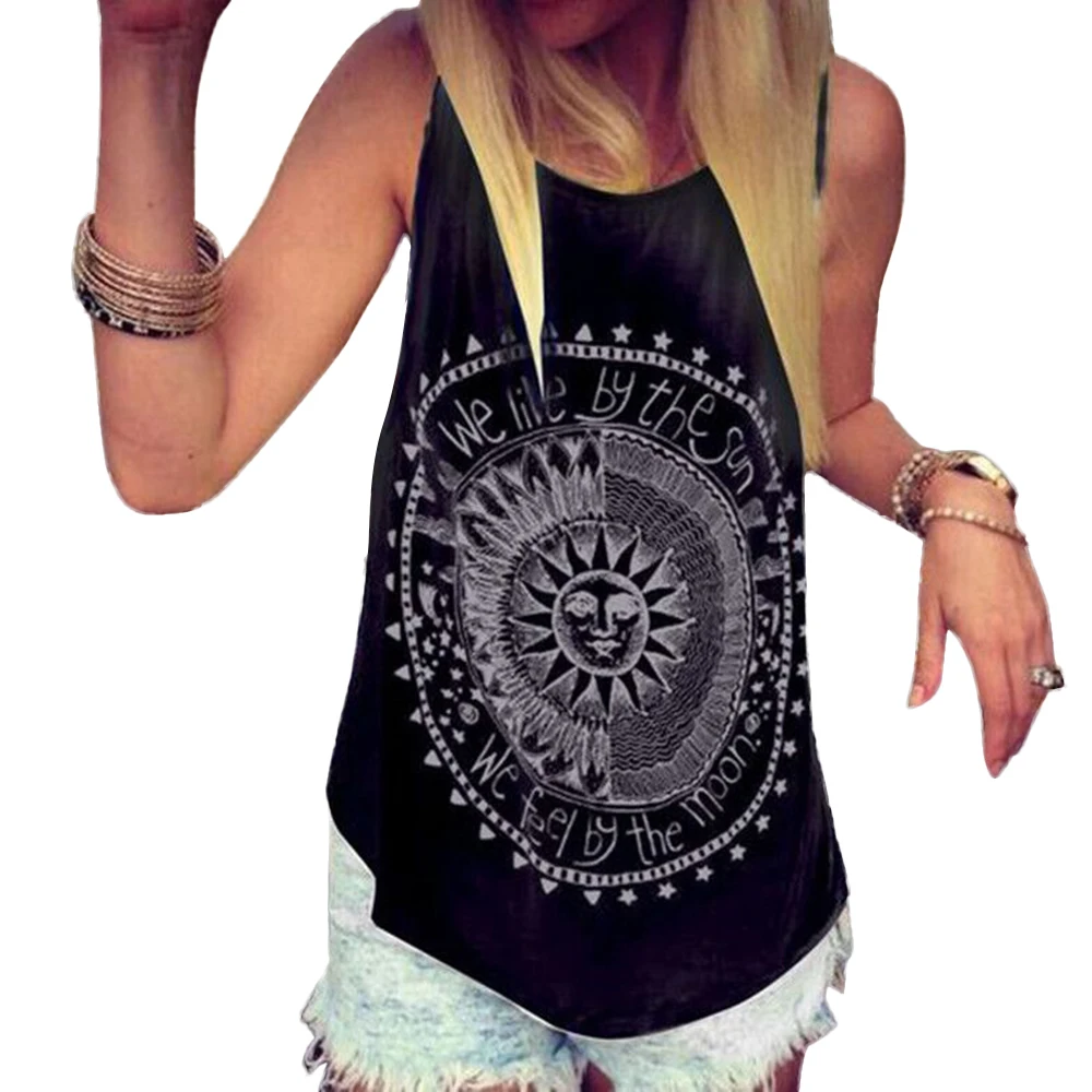Women Summer Tops 2019 Tank Top Cotton Casual T-Shirt Sexy Sleeveless Cute Tops Tee Print Wanderlust Letter Fashion Tops D35
Women Summer Tops 2019 Tank Top Cotton Casual T-Shirt Sexy Sleeveless Cute Tops Tee Print Wanderlust Letter Fashion Tops D35