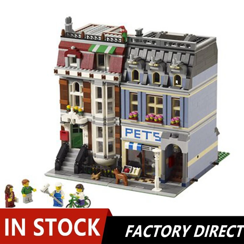 30019 The Pet Shop Supermarket Model City Street Building Blocks 15009 Toy For Birthday Giifts
30019 The Pet Shop Supermarket Model City Street Building Blocks 15009 Toy For Birthday Giifts