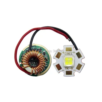 Cree MKR MK-R 6V Cold White 6000K Led Emitter Lamp Light Beads With 5 Mode 6V Led Driver For Flashlight Torch Lamp Light
Cree MKR MK-R 6V Cold White 6000K Led Emitter Lamp Light Beads With 5 Mode 6V Led Driver For Flashlight Torch Lamp Light