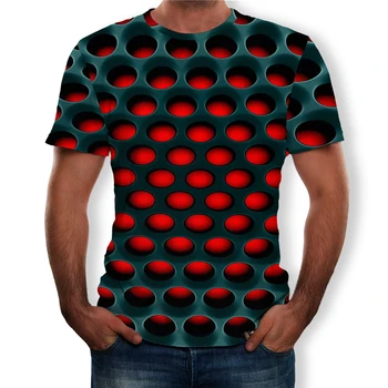 Large Size Men T-Shirt 2019 Summer Geometric Circle 3D Printed Top Tees Fashion O--Neck Short Sleeve Casual Loose Men Shirts
Large Size Men T-Shirt 2019 Summer Geometric Circle 3D Printed Top Tees Fashion O--Neck Short Sleeve Casual Loose Men Shirts