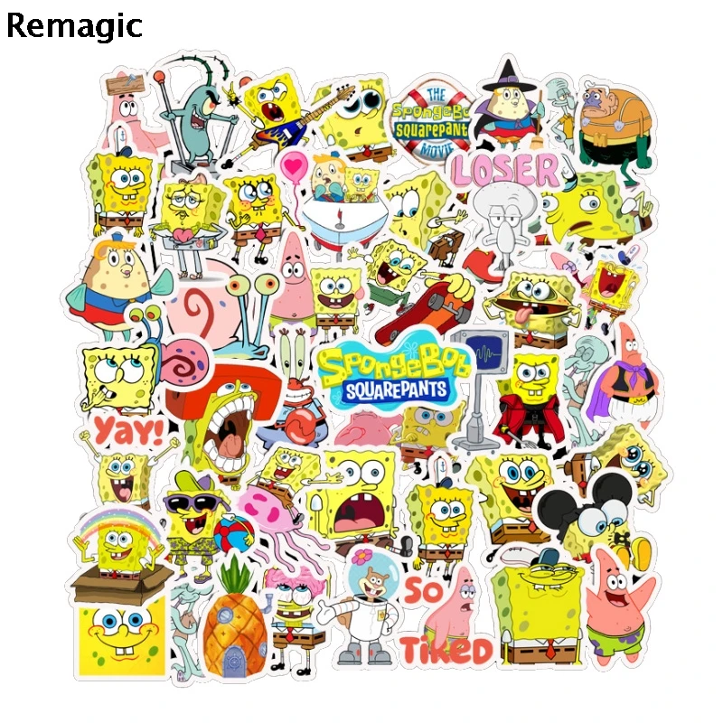50pcs Squarepants Patrick Star cartoon Stickers pack anime vintage paster cosplay scrapbooking sticker phone laptop waterproof
50pcs Squarepants Patrick Star cartoon Stickers pack anime vintage paster cosplay scrapbooking sticker phone laptop waterproof
