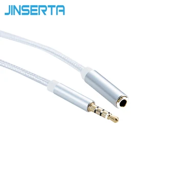 JINSERTA 3.5mm Audio Extension Cable Male to Female Aux Cable Headphone Cable 3.5 mm Extension Cable for iPhone MP3 Computer
JINSERTA 3.5mm Audio Extension Cable Male to Female Aux Cable Headphone Cable 3.5 mm Extension Cable for iPhone MP3 Computer