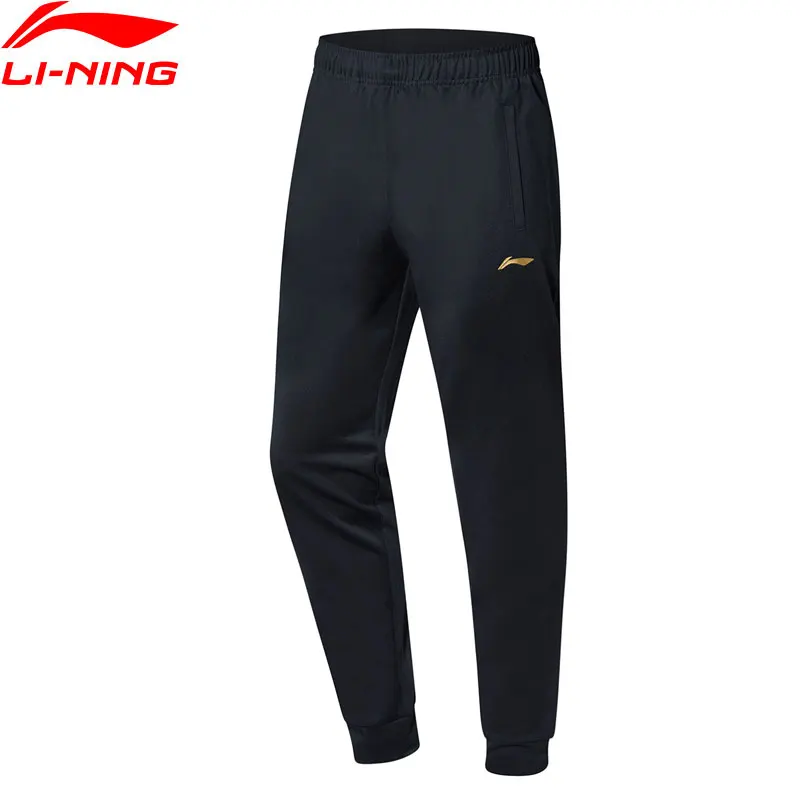 Li-Ning Men Badminton Series Sweat Pants Polyester Comfort Elastic LiNing Sports Pants Trousers AKLP243 CAMJ19
Li-Ning Men Badminton Series Sweat Pants Polyester Comfort Elastic LiNing Sports Pants Trousers AKLP243 CAMJ19