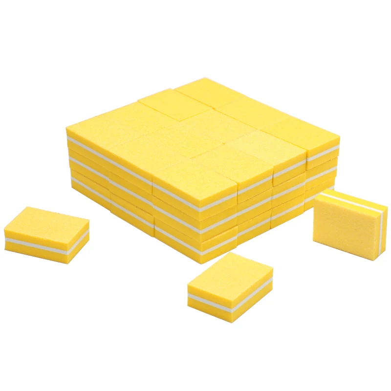 20Pcs Yellow Nail Files Sanding Sponge Mini Square Buffer Block UV Gel Nail Polish Grinding Polishing Manicure Nail Art Tools
20Pcs Yellow Nail Files Sanding Sponge Mini Square Buffer Block UV Gel Nail Polish Grinding Polishing Manicure Nail Art Tools