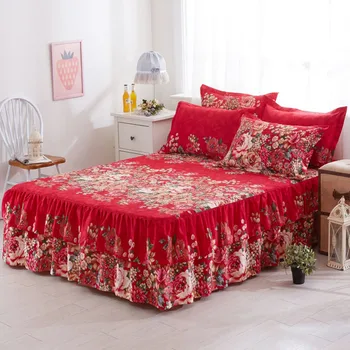 150x200cm Floral Fitted Sheet Cover Graceful Bedspread Lace Fitted Sheet Bedroom Bed Cover Skirt Wedding Housewarming Gift 29
150x200cm Floral Fitted Sheet Cover Graceful Bedspread Lace Fitted Sheet Bedroom Bed Cover Skirt Wedding Housewarming Gift 29