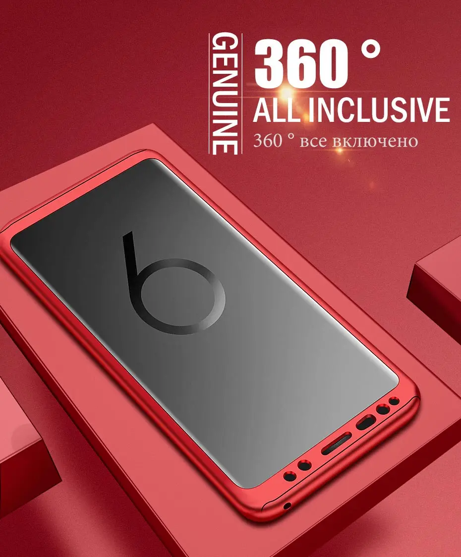 Modern Luxury 360 Degree Full Cover Phone Cases For Samsung Models Sadoun.com