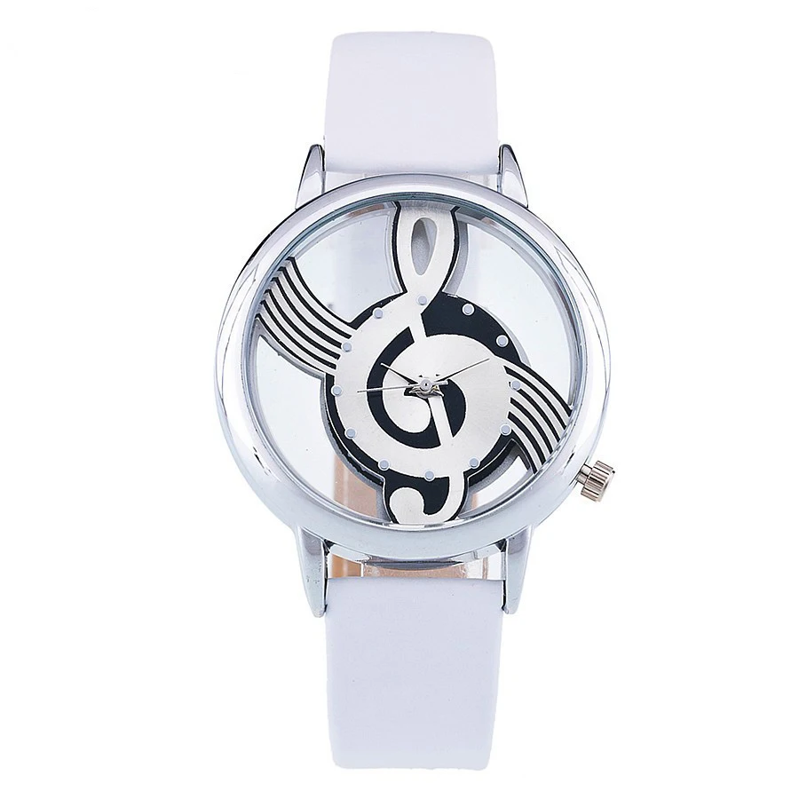 Reloj 2019 модные женские часы с музыкальной нотой Saatleri Роскошные брендовые