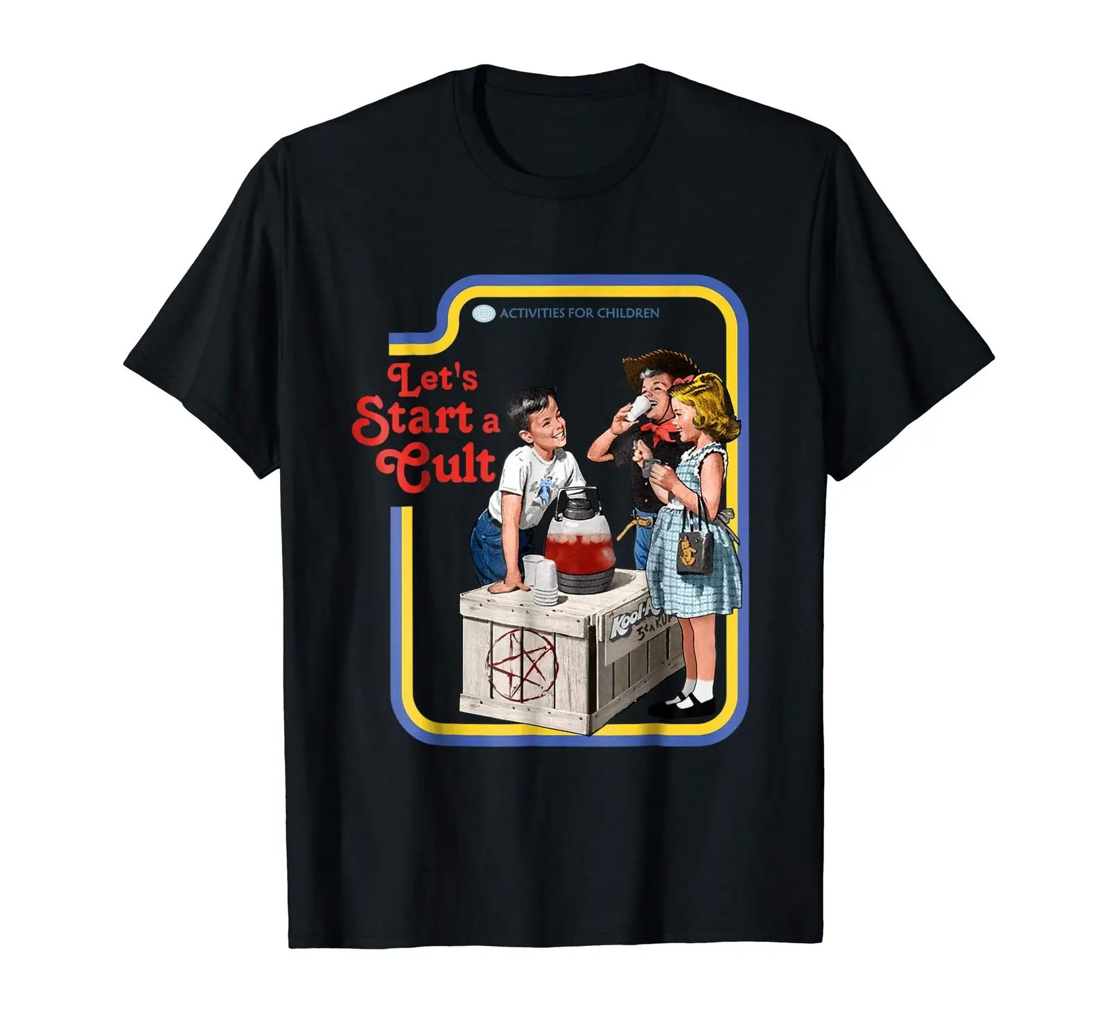 Let's Start A Cult Activities For Children Halloween Witch Black T-Shirt S-6XLCartoon t shirt men Unisex New Fashion tshirt
Let's Start A Cult Activities For Children Halloween Witch Black T-Shirt S-6XLCartoon t shirt men Unisex New Fashion tshirt