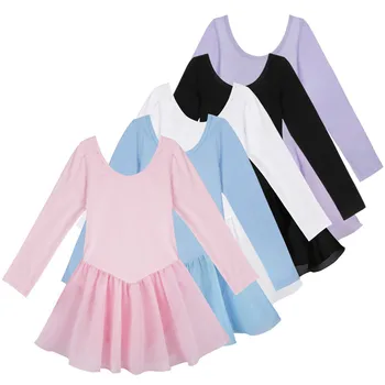 Girls Long Sleeve Ballet Dancer Leotard Tutu Dress Princess Gymnastics Dancing Wear Performance Dance Costumes Clothes
Girls Long Sleeve Ballet Dancer Leotard Tutu Dress Princess Gymnastics Dancing Wear Performance Dance Costumes Clothes