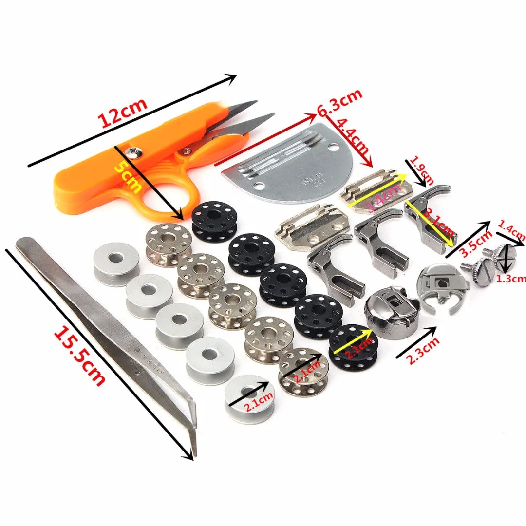 Newest Industrial Needle Sewing Machine Parts 13pcs Presser Set For JUKI DDL--8700