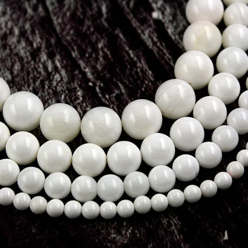 Pick Size 4mm 6mm 8mm 10mm Pure Natural AA Tridacna Stone White Round Stone Beads fit for DIY Jewelry Accessory
Pick Size 4mm 6mm 8mm 10mm Pure Natural AA Tridacna Stone White Round Stone Beads fit for DIY Jewelry Accessory