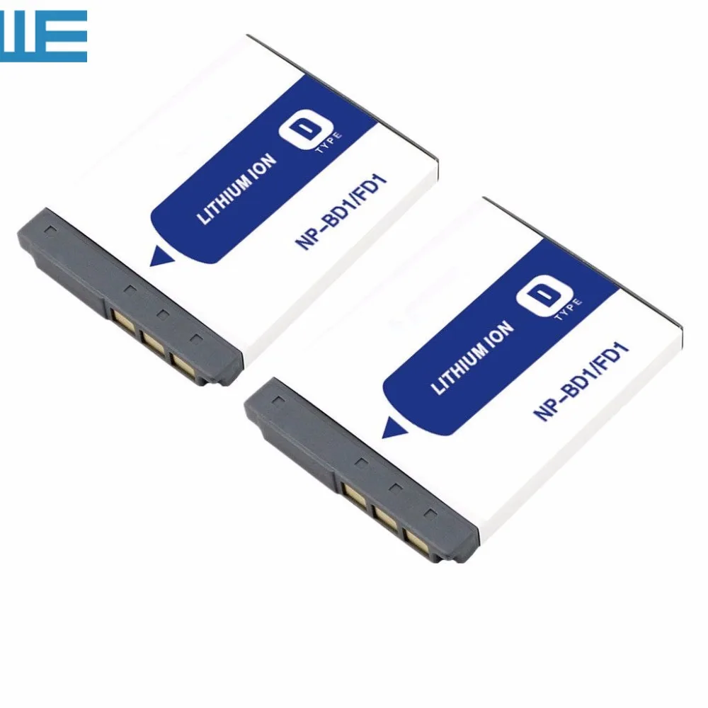 2pcs/Lot NP-FD1 NP-BD1 BD1 FD1 Battery for Sony Cybershot DSC-T2 DSC-G3 DSC-T70 DSC-T75 DSC-T77 DSC-T200 DSC-T700 T90 T900 TX1
2pcs/Lot NP-FD1 NP-BD1 BD1 FD1 Battery for Sony Cybershot DSC-T2 DSC-G3 DSC-T70 DSC-T75 DSC-T77 DSC-T200 DSC-T700 T90 T900 TX1