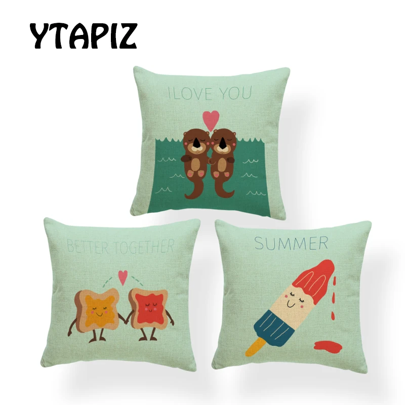 Cartoon Animal Pillow Case Square 17x17 inches Polyester Dog Brown Penguin Hug Owl Sun Crocodile Kite Decoration Cushion Covers
Cartoon Animal Pillow Case Square 17x17 inches Polyester Dog Brown Penguin Hug Owl Sun Crocodile Kite Decoration Cushion Covers