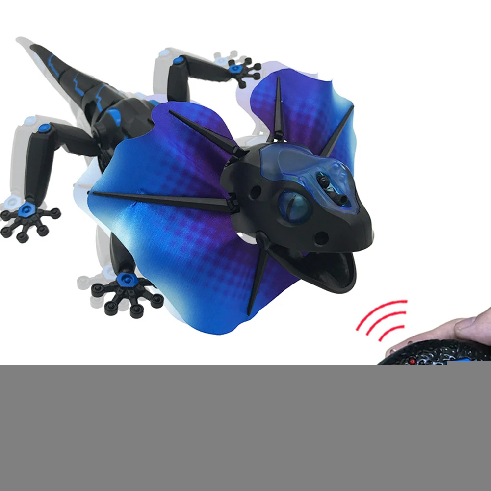 

Kids Toy Electric RC Remote Control Lizard Innovative Robot Infrared Simulation Lizard Lifelike Crawl Funny Tricky Toys For Boys