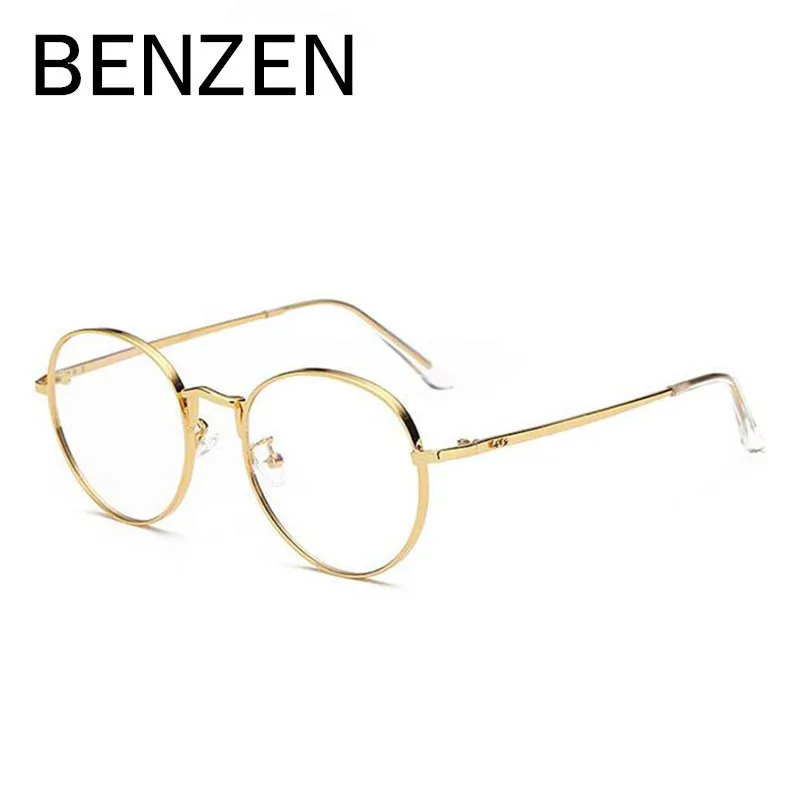 BENZEN Vintage Round Reading Glasses Frame Alloy Eyeglasses Frame Women Spectacle Men Myopia Glasses Frame With Case 5078
BENZEN Vintage Round Reading Glasses Frame Alloy Eyeglasses Frame Women Spectacle Men Myopia Glasses Frame With Case 5078
