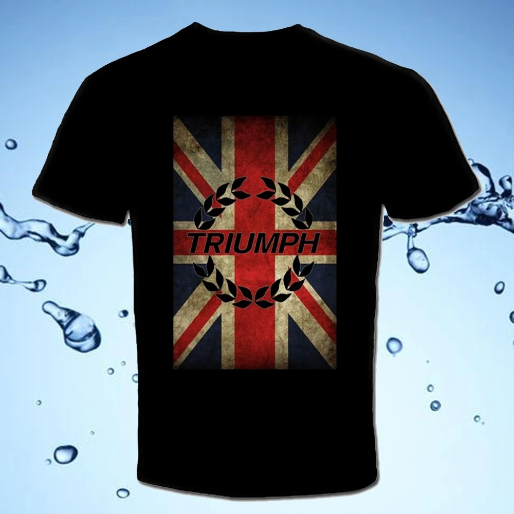 Funny Men t shirt white t-shirt tshirts Black tee Triumph Flag Logo New Hot Sale Black Men's Comfort Soft T-Shirt
Funny Men t shirt white t-shirt tshirts Black tee Triumph Flag Logo New Hot Sale Black Men's Comfort Soft T-Shirt