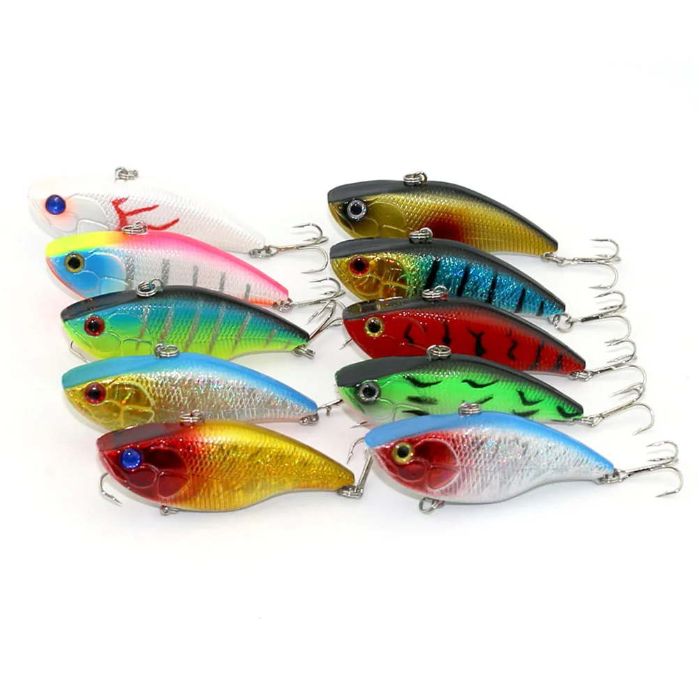 HENGJIA 1PC Sinking Fishing Lure 18G 7.5CM 10 colors Rattle Hooks Baits Lipless Hard Artificial VIB Vibration Bait
HENGJIA 1PC Sinking Fishing Lure 18G 7.5CM 10 colors Rattle Hooks Baits Lipless Hard Artificial VIB Vibration Bait