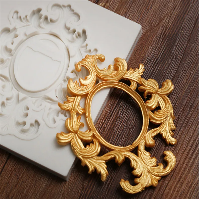 DIY Frame Shape Fondant Cake Decorating Tools Frame Cupcake Chocolate Wedding Cake Silicone Molds Kitchen Baking Moulds MA972437
DIY Frame Shape Fondant Cake Decorating Tools Frame Cupcake Chocolate Wedding Cake Silicone Molds Kitchen Baking Moulds MA972437