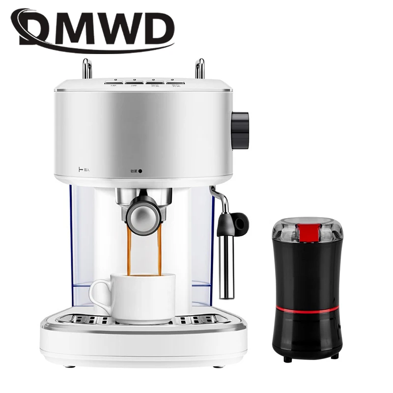 DMWD Italian Pressure Steam Automatic Espresso Coffee Maker Cappuccino Bubble Machine Beans Grinder Milk Foam Frother Mocha Pot
DMWD Italian Pressure Steam Automatic Espresso Coffee Maker Cappuccino Bubble Machine Beans Grinder Milk Foam Frother Mocha Pot