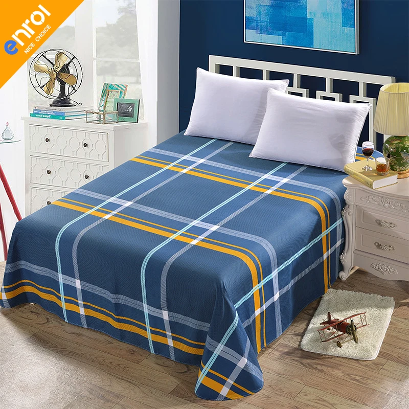 Simple Flat Sheets Cotton Rective Printed Bed Sheets Queen Size Bed Lines Bedsheet Black&White plaid stripe 180x200cm
Simple Flat Sheets Cotton Rective Printed Bed Sheets Queen Size Bed Lines Bedsheet Black&White plaid stripe 180x200cm