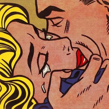Spray painting popart hot and deep kiss on oil canvas for home decor and wallpaper
Spray painting popart hot and deep kiss on oil canvas for home decor and wallpaper