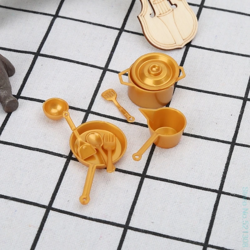 10pcs 1:12 Fork Pot Kitchen Set Food Toys Dollhouse Miniature Dolls Accessories Drop Ship
10pcs 1:12 Fork Pot Kitchen Set Food Toys Dollhouse Miniature Dolls Accessories Drop Ship