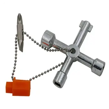 Useful 4 In 1 Universal Cross Square Triangle Train Electrical Cabinet Elevator Key 
Useful 4 In 1 Universal Cross Square Triangle Train Electrical Cabinet Elevator Key
