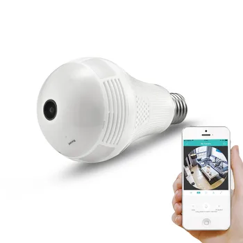 BESDER 960P Wireless Panoramic IP Camera 2/3MP 360 Degree 3D VR Bulb Light FishEye WIFI Surveillance CCTV Home Security Mini Cam 
BESDER 960P Wireless Panoramic IP Camera 2/3MP 360 Degree 3D VR Bulb Light FishEye WIFI Surveillance CCTV Home Security Mini Cam