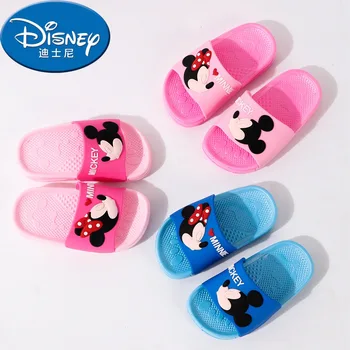 Disney baby children's slippers summer cartoon indoor soft bottom bathroom bath parent-child Minnie word sandal
Disney baby children's slippers summer cartoon indoor soft bottom bathroom bath parent-child Minnie word sandal