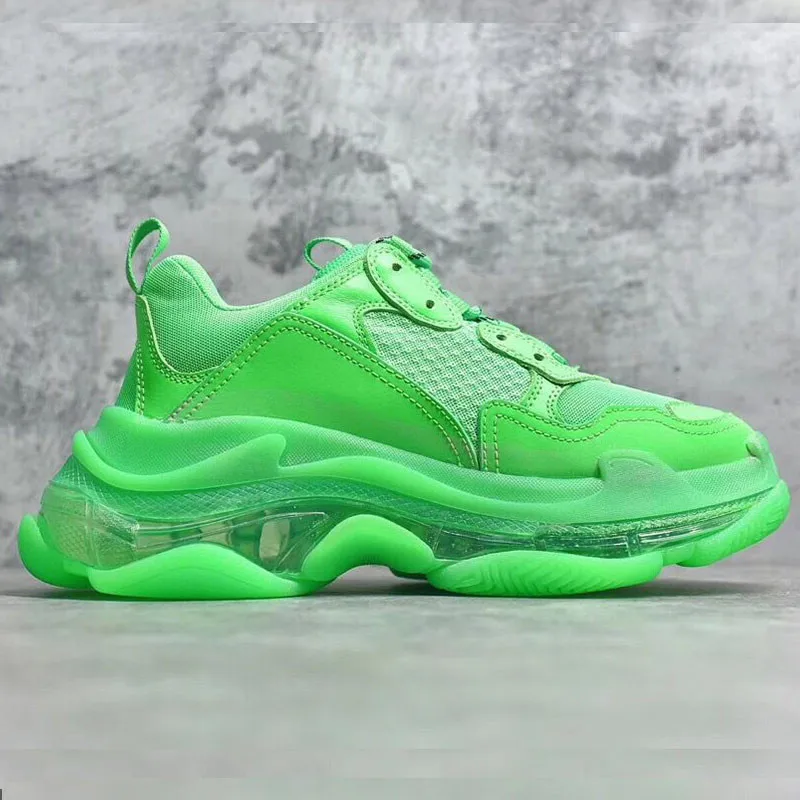 Transparent Crystal Sole Platform Sneakers Ladies Shoes Lace-up Tenis Feminino Zapatos De Mujer Green Woman Track Trainers
Transparent Crystal Sole Platform Sneakers Ladies Shoes Lace-up Tenis Feminino Zapatos De Mujer Green Woman Track Trainers