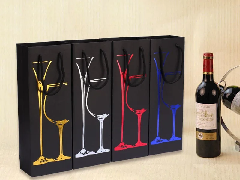 Ynaayu Paper Wine Bags Champagne Packing Bags Wine Carrier Hot-stamping Wine Bottle Bag Gift Bags
Ynaayu Paper Wine Bags Champagne Packing Bags Wine Carrier Hot-stamping Wine Bottle Bag Gift Bags