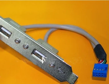 Retail+wholesale New Gigabyte Motherboard 2 Ports 2-Port USB 2.0 Connector Header Bracket Extension for MainBoard 11inch
Retail+wholesale New Gigabyte Motherboard 2 Ports 2-Port USB 2.0 Connector Header Bracket Extension for MainBoard 11inch