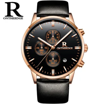 ONTHEEDGE Luxury Quartz Sports watches men waterproof Leather R Watch Brand Clock Male Military Quartz watch Hodinky relogio
ONTHEEDGE Luxury Quartz Sports watches men waterproof Leather R Watch Brand Clock Male Military Quartz watch Hodinky relogio