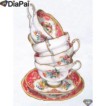 DIAPAI 5D DIY Diamond Painting 100% Full Square/Round Drill "Teacup landscape" Diamond Embroidery Cross Stitch 3D Decor A23130
DIAPAI 5D DIY Diamond Painting 100% Full Square/Round Drill "Teacup landscape" Diamond Embroidery Cross Stitch 3D Decor A23130