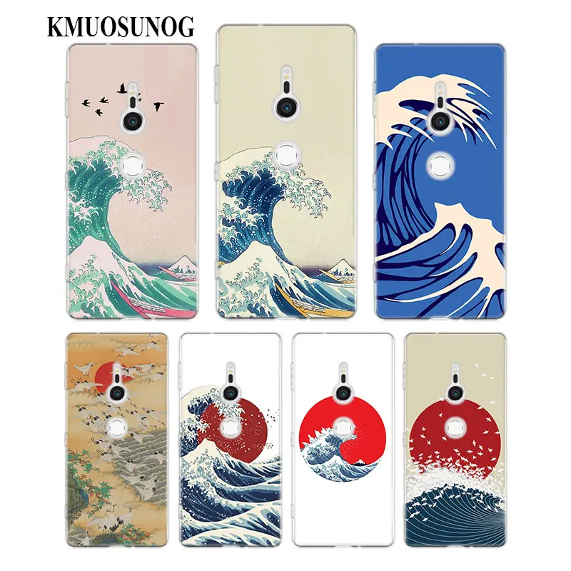 Transparent Soft Silicone Phone Case Wave Art Japanese for Sony Xperia M5 E5 Z5 XA1 XA2 XZ1 XZ2 Compact
Transparent Soft Silicone Phone Case Wave Art Japanese for Sony Xperia M5 E5 Z5 XA1 XA2 XZ1 XZ2 Compact