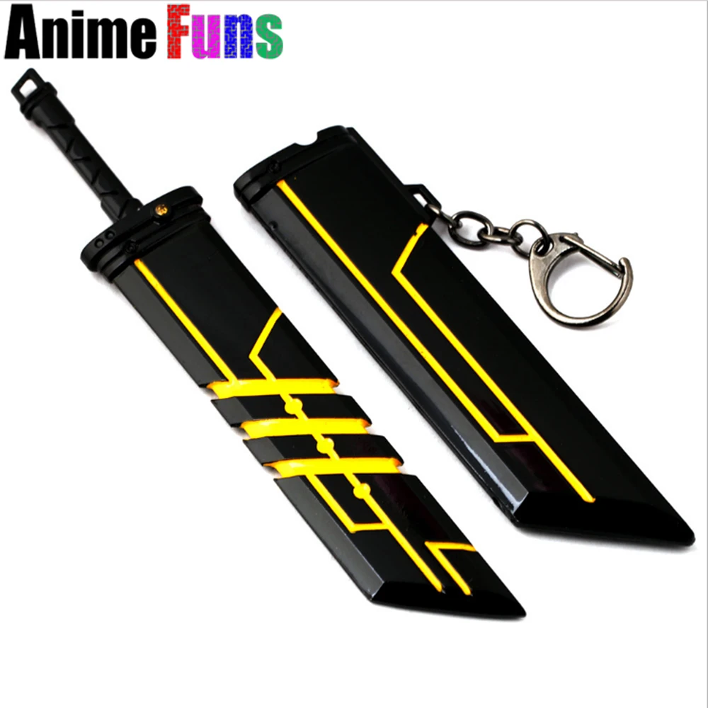 16cm Hot Game League Of Legends LOL Weapon Sword Zinc Alloy Pendant Model Key Ring Keychain Charm Cosplay Jewelry Birthday Gift
16cm Hot Game League Of Legends LOL Weapon Sword Zinc Alloy Pendant Model Key Ring Keychain Charm Cosplay Jewelry Birthday Gift