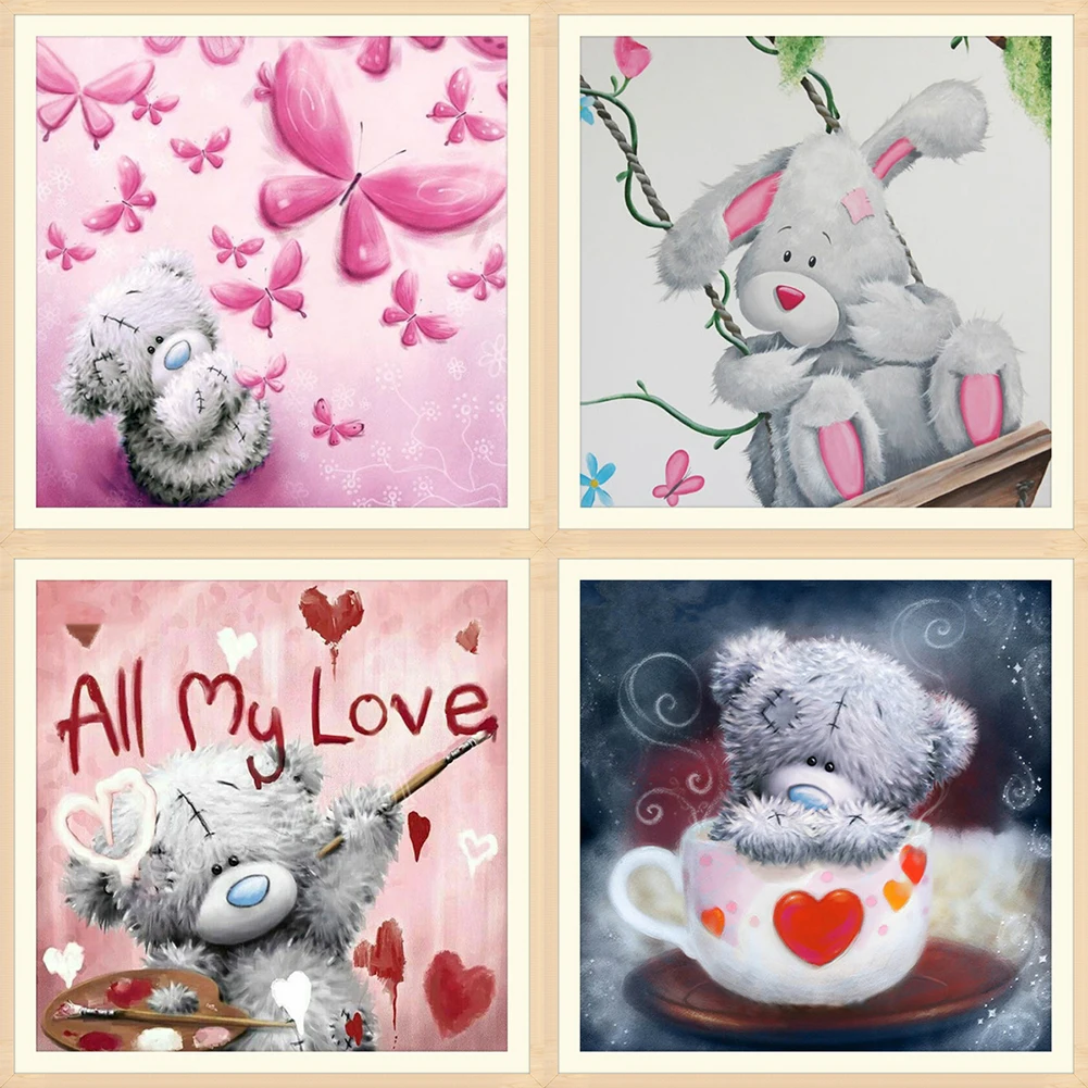 25x25cm Cartoon Bear 5D Diamond Painting Teddy Bear Embroidery Painting Home Decoration Frames Not Included
25x25cm Cartoon Bear 5D Diamond Painting Teddy Bear Embroidery Painting Home Decoration Frames Not Included