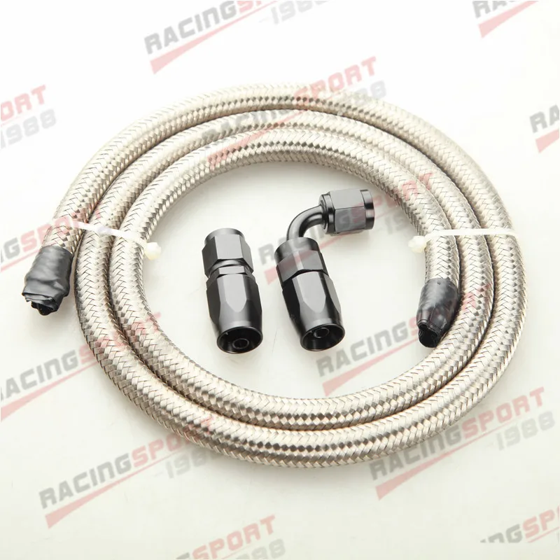 Stainless Steel Braided AN16 -16 Fuel Gas Line Hose 1M + Swivel Hose End Fitting
Stainless Steel Braided AN16 -16 Fuel Gas Line Hose 1M + Swivel Hose End Fitting