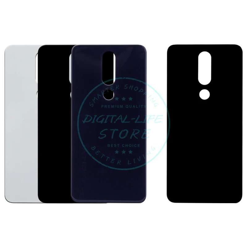 Original For Nokia 5.1 Plus / for Nokia X5 Back Battery Cover Glass + Plastic Door Housing Case Replacement Repair Spare Parts
Original For Nokia 5.1 Plus / for Nokia X5 Back Battery Cover Glass + Plastic Door Housing Case Replacement Repair Spare Parts