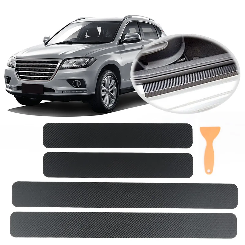 4pcs Auto Car styling Waterproof High Temperature Resistant Carbon Fiber Stickers Anti Scratch Protective Film for Car Door Sill
4pcs Auto Car styling Waterproof High Temperature Resistant Carbon Fiber Stickers Anti Scratch Protective Film for Car Door Sill